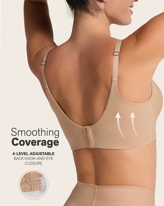 Back Smoothing Bra with Soft Full Coverage Cups