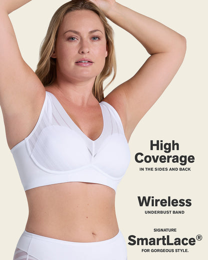 Lace Wireless Support Bra