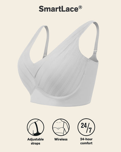 Lace Wireless Support Bra