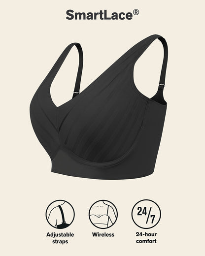 Lace Wireless Support Bra