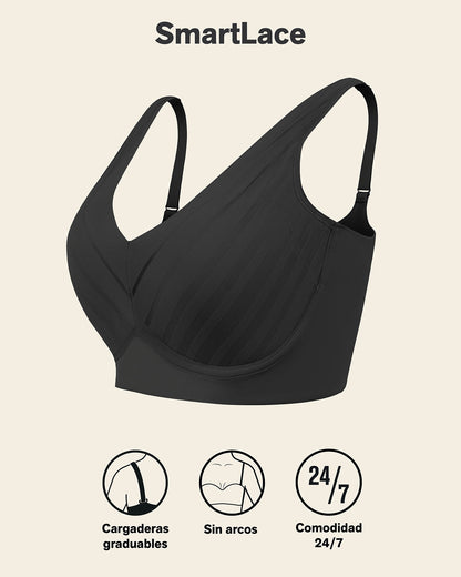 Lace Wireless Support Bra