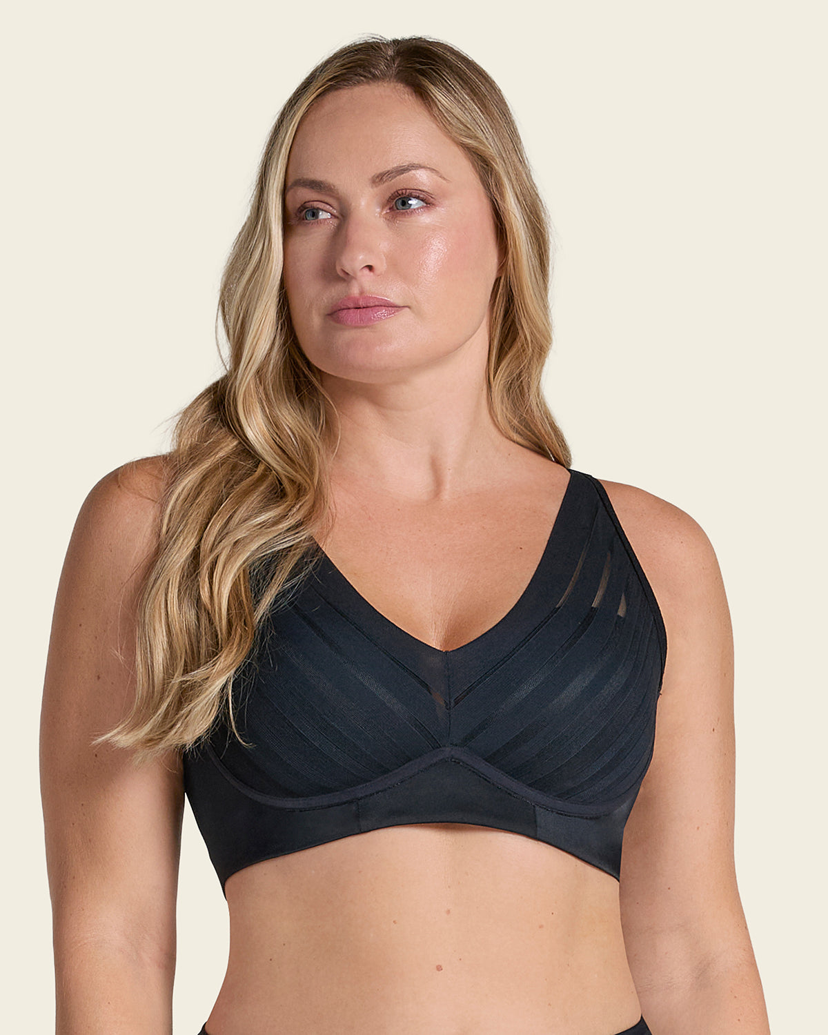 Lace Wireless Support Bra